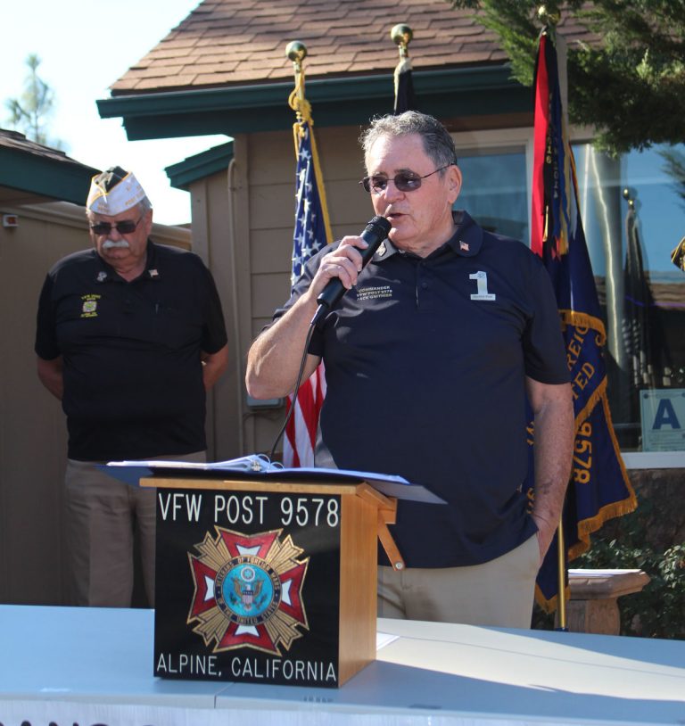 Brevity and community mark Veterans Day