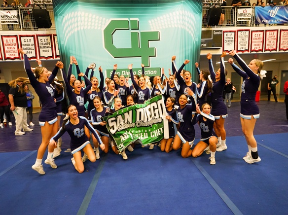 High school teams gather for competitive cheer - The San Diego Union-Tribune